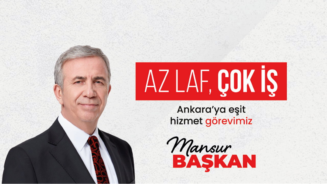 Ankara Büyükşehir Belediyesi 2019-2024 Projeleri