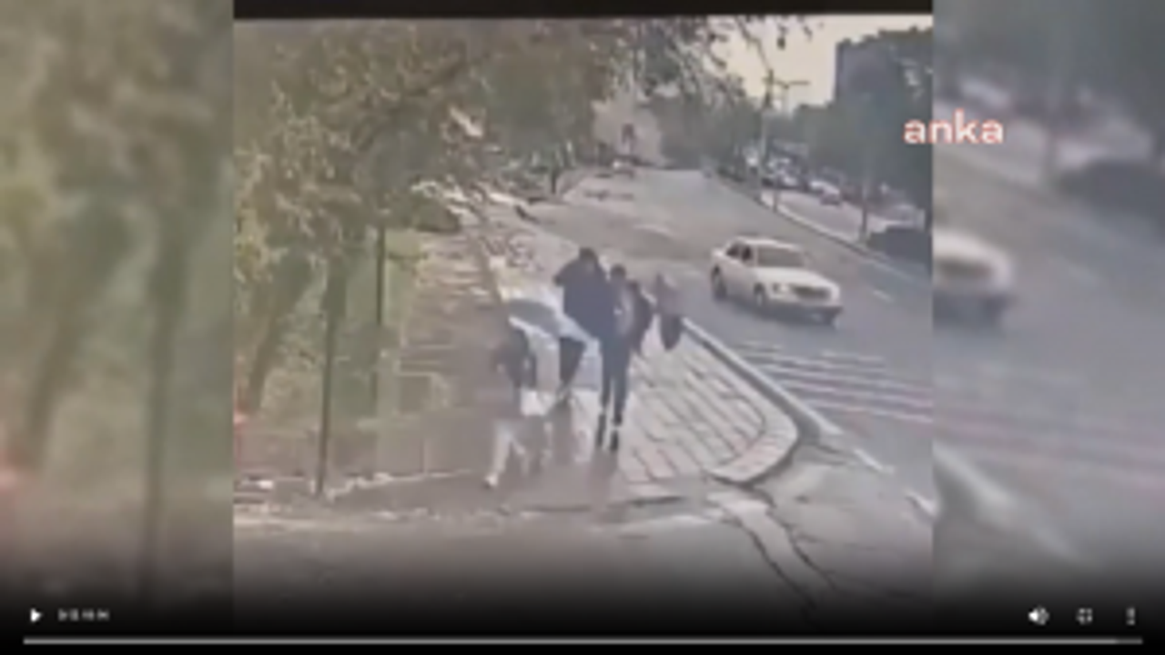 Ankara'daki Patlama Anı Güvenlik Kamerasında