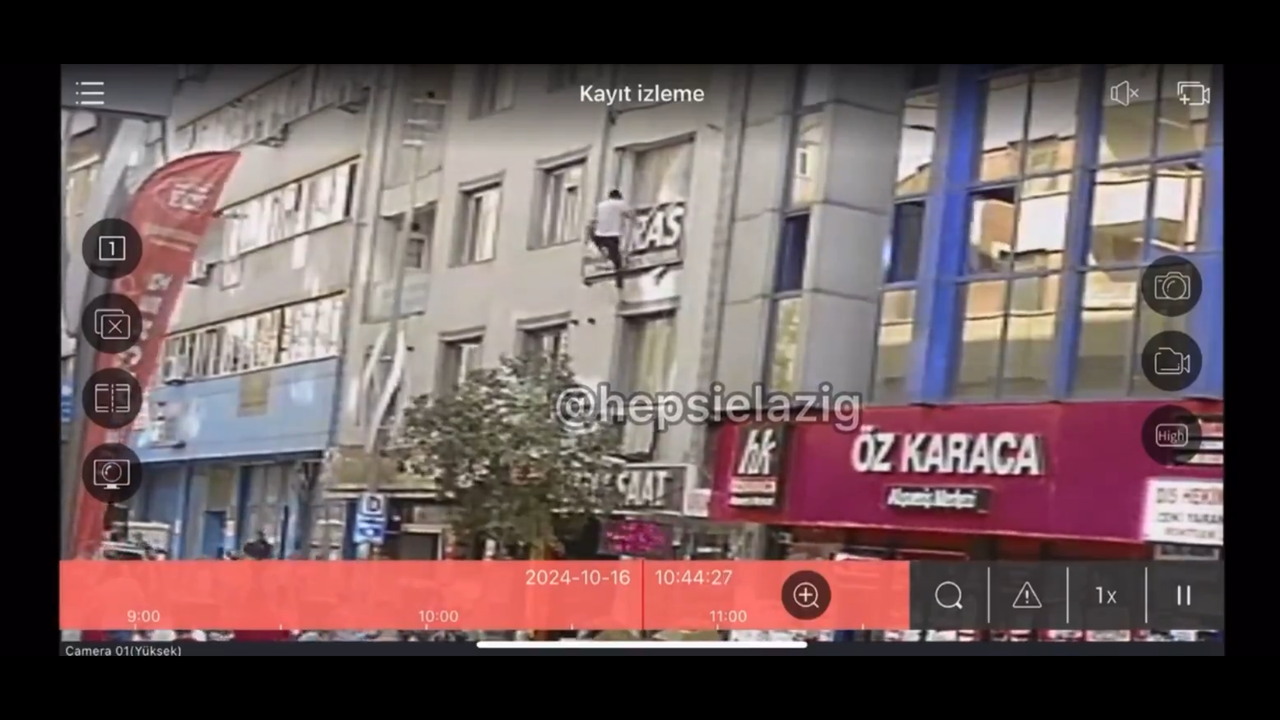 Malatya'daki Depremden Böyle Kaçtılar...